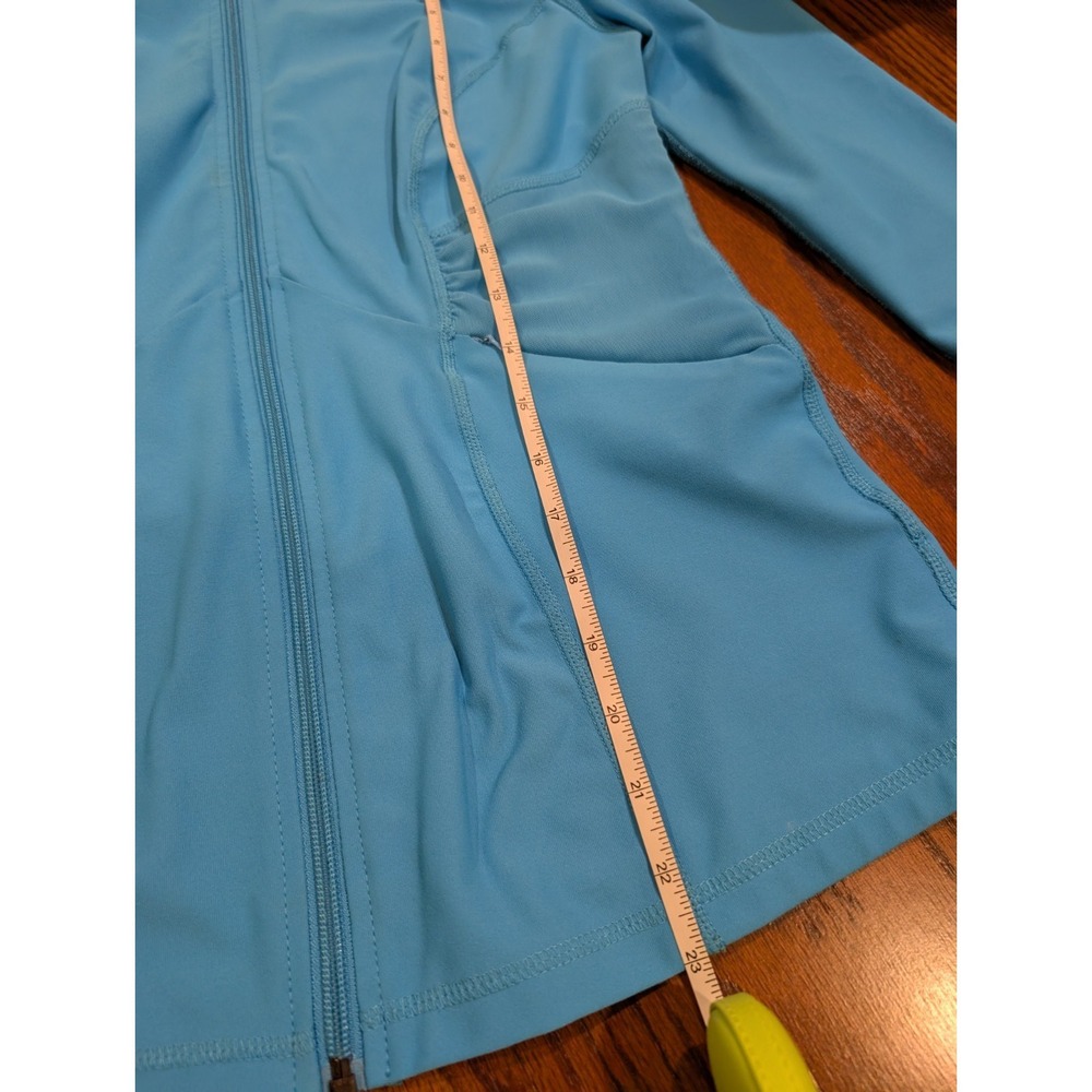 Xersion Women's Track Jacket Full Zip Lightweight Athletic Size Small Blue - Picture 8 of 13